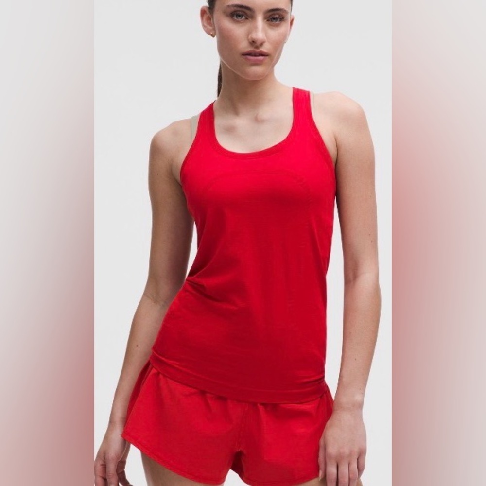 Lululemon Swiftly Tech Racerback Tank Top 2.0
Dark Red Size 6 NWT